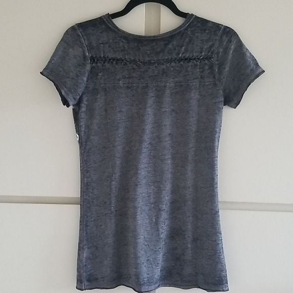 Maurices Grey Studded Embellished T-Shirt, NWOT - Picture 5 of 7